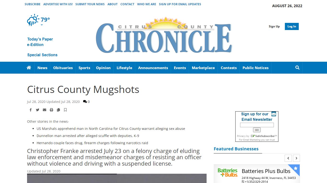 Citrus County Mugshots | Crime & Courts | chronicleonline.com